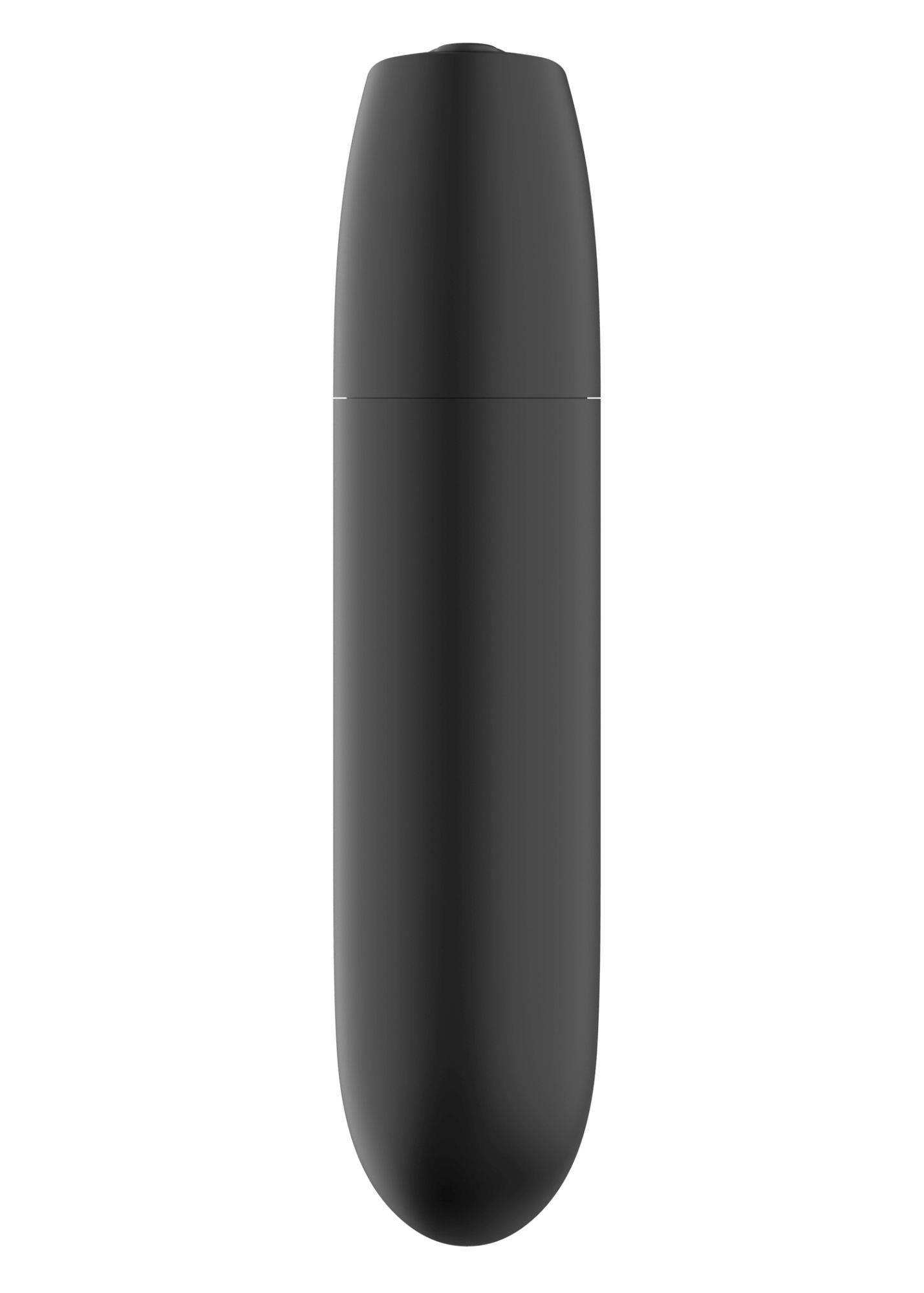 Wibrator bullet Rechargeable – 20 funkcji, matowa czerń — zdjęcie 4