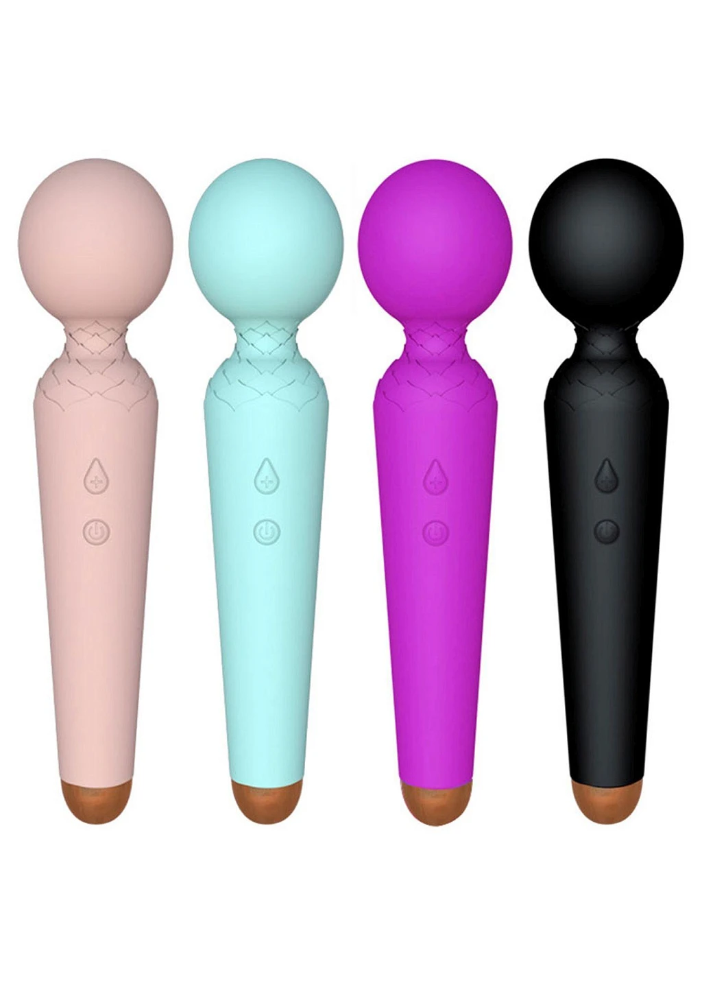 Masażer Power Wand – 10 trybów, silikon, wodoodporny — zdjęcie 7