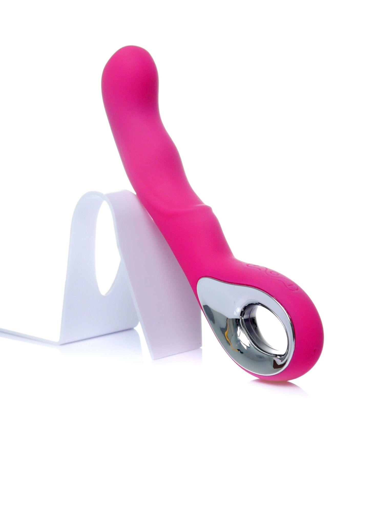 Wibrator do punktu G G-Spot – 10 trybów, USB, różowy — zdjęcie 10