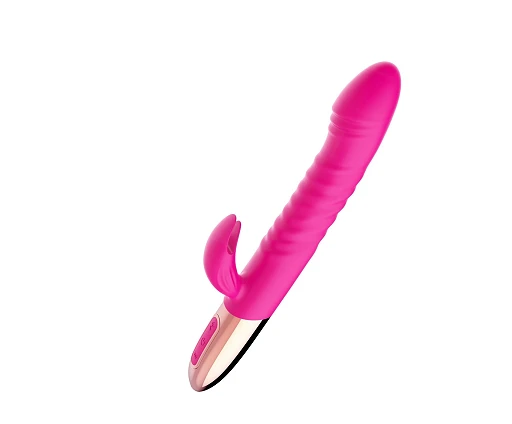 Wibrator króliczek Rechargeable Thrusting Vibrator – grzanie, 10 — zdjęcie 2