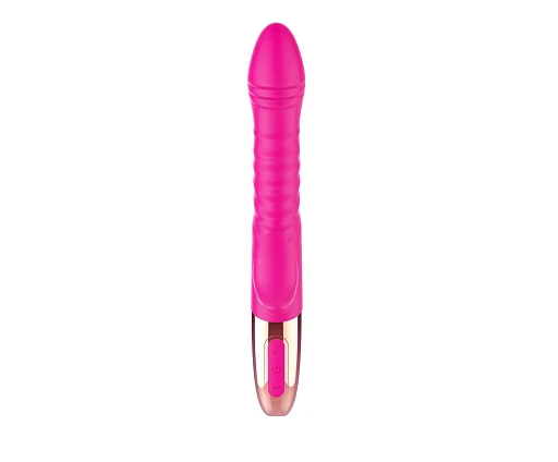 Wibrator króliczek Rechargeable Thrusting Vibrator – grzanie, 10 — zdjęcie 3
