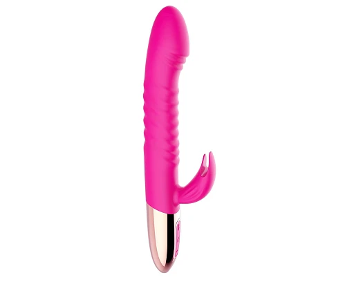 Wibrator króliczek Rechargeable Thrusting Vibrator – grzanie, 10 — zdjęcie 5