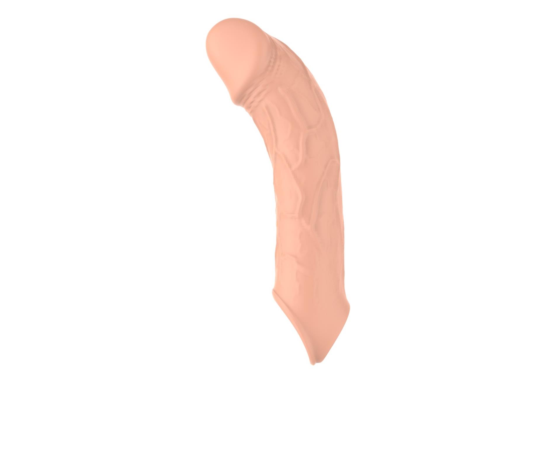 Nakładka Vibrating Extension - silikon, 10 trybów — zdjęcie 6