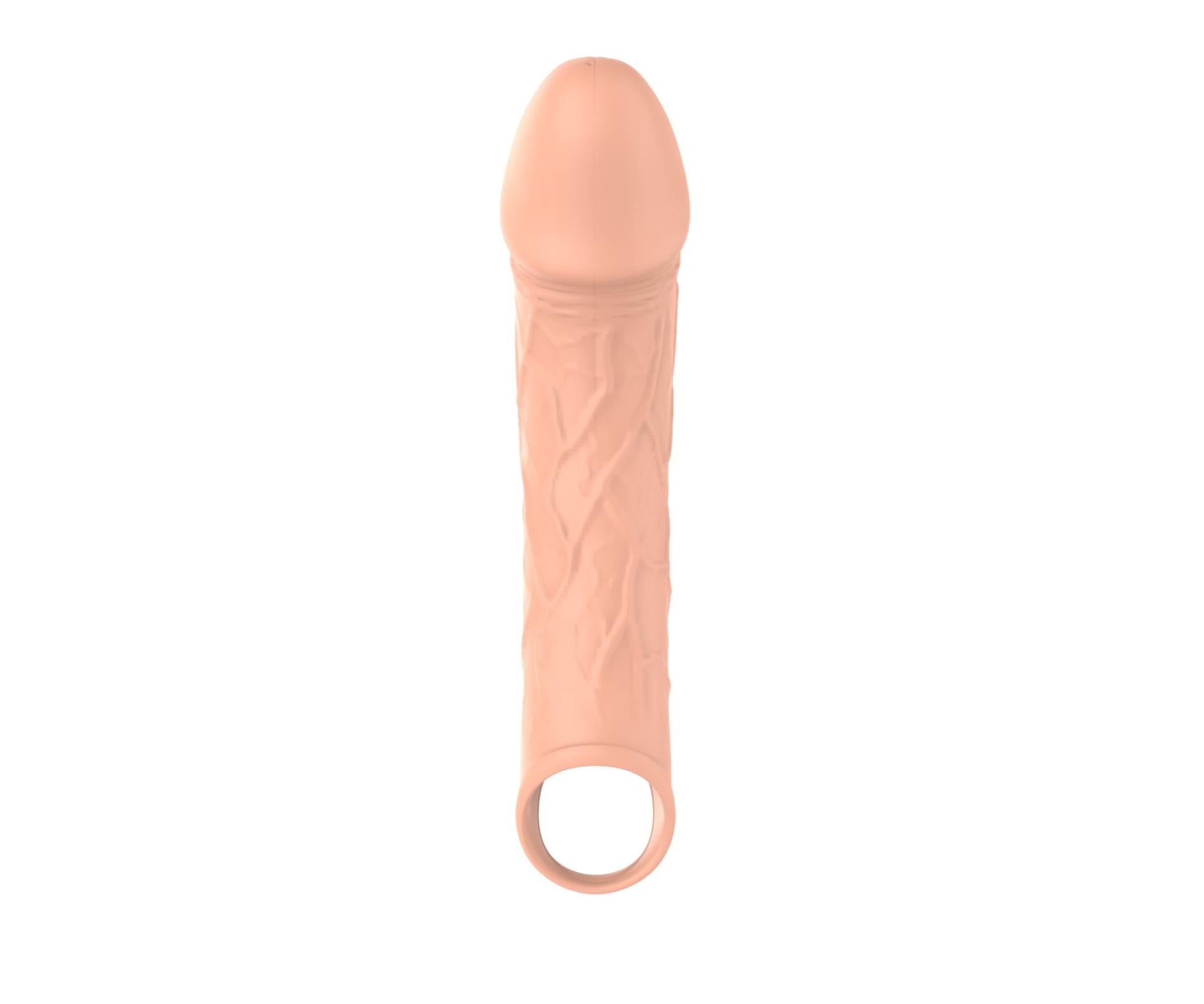 Nakładka Vibrating Extension - silikon, 10 trybów — zdjęcie 7