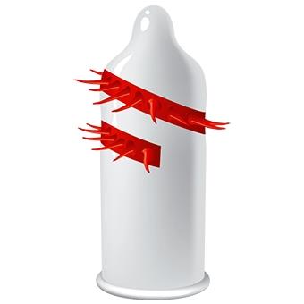 Prezerwatywy Egzo Dragon Lord's - wypustki dla przyjemności — zdjęcie 2