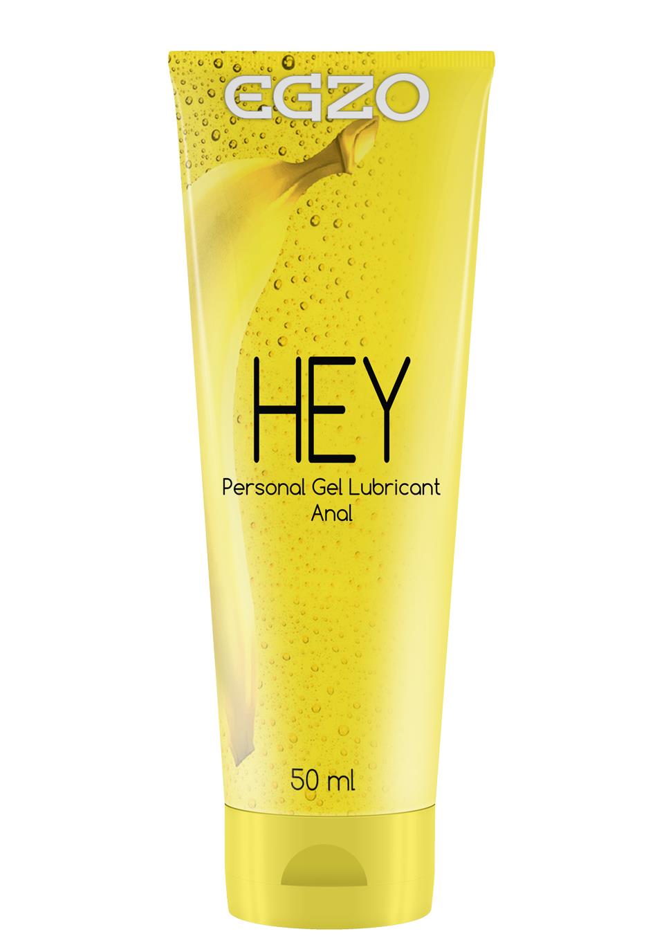 Żel analny EGZO HEY – bananowy, na bazie wody, 50 ml — zdjęcie 1