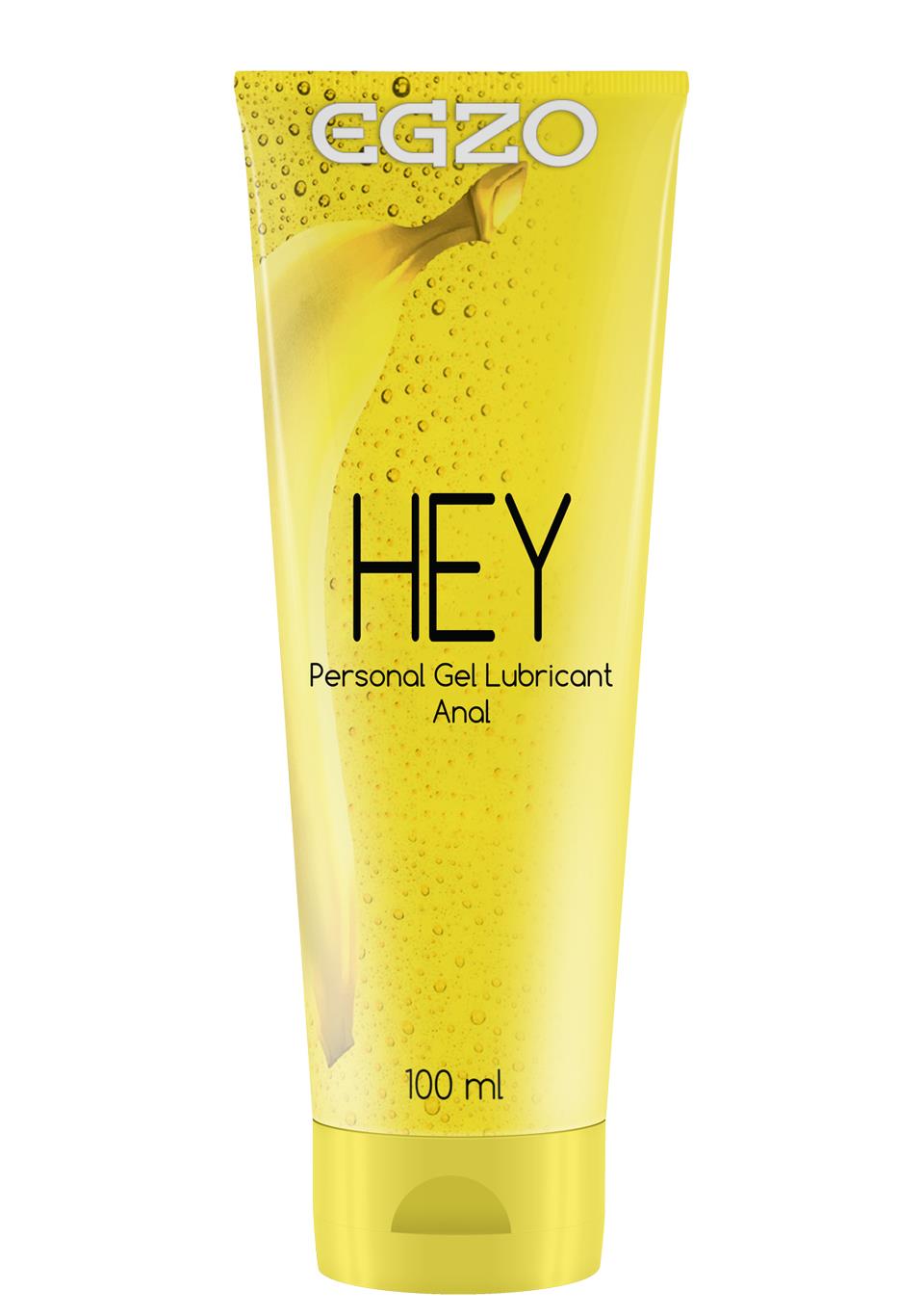 Żel analny EGZO HEY – bananowy, na bazie wody, 100 ml — zdjęcie 1