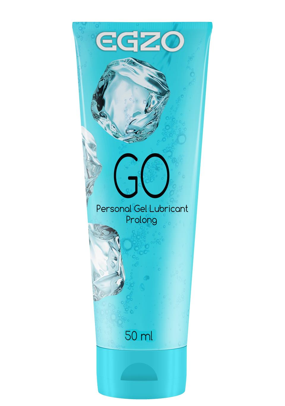 Żel nawilżająco-opóźniający EGZO GO – na bazie wody, 50 ml — zdjęcie 1