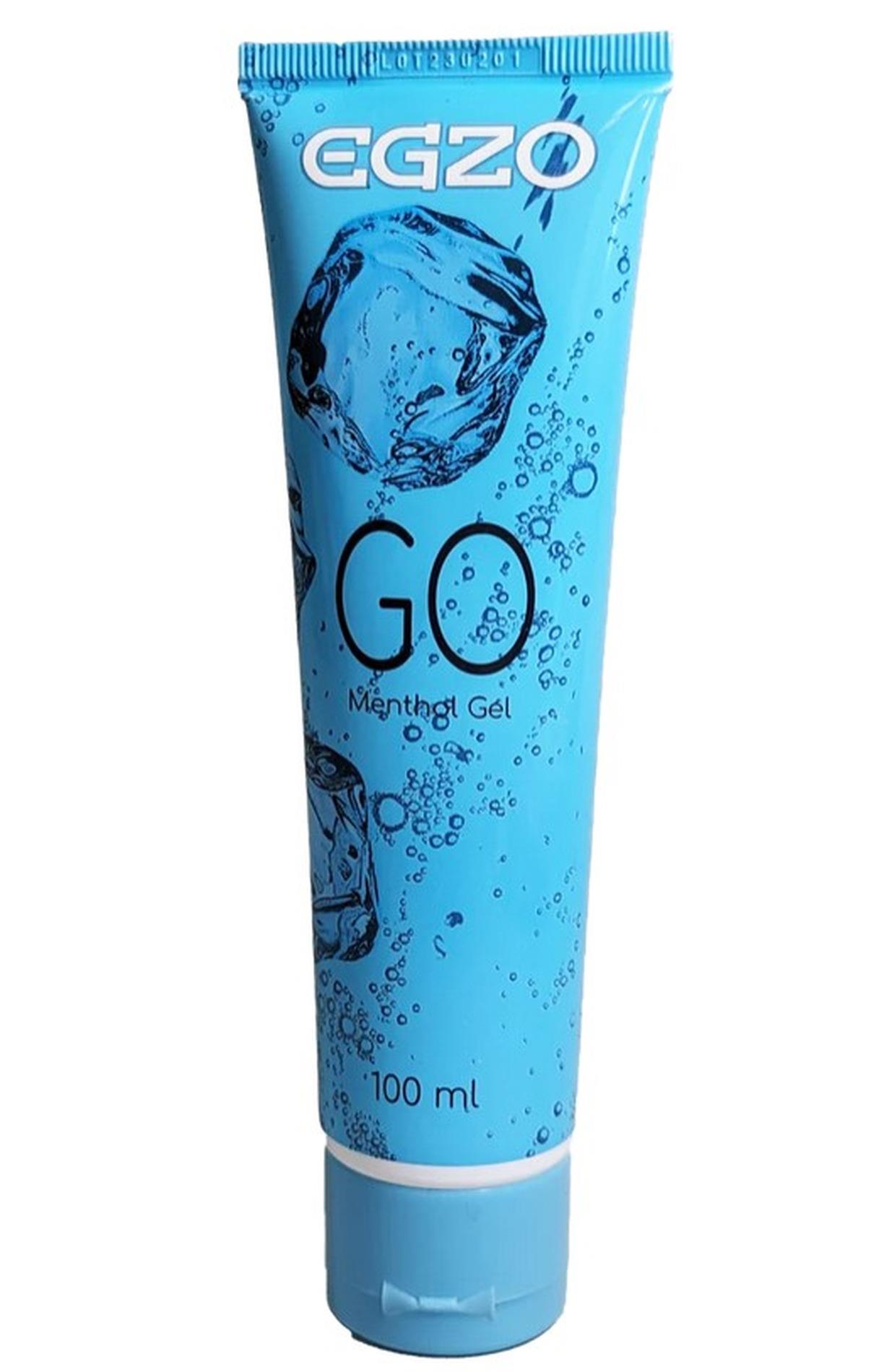 Żel nawilżający EGZO GO – opóźniający, mentolowy, 100 ml — zdjęcie 1