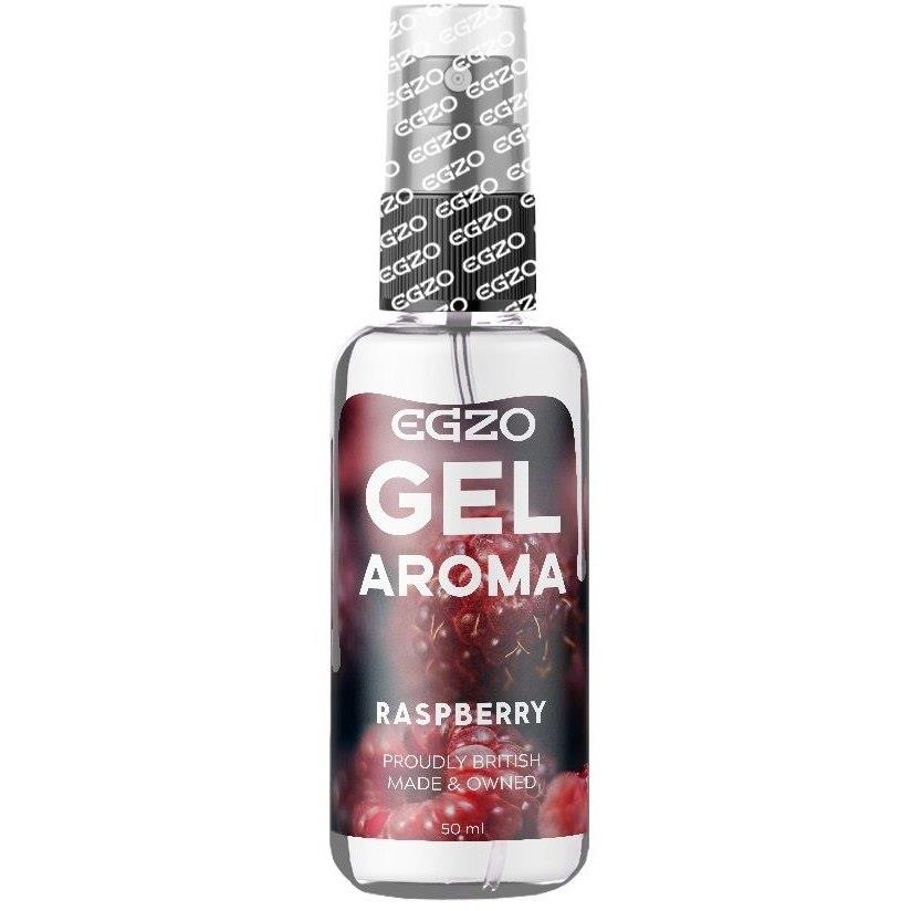 Lubrykant smakowy EGZO Gel Aroma – malina, 50 ml — zdjęcie 1