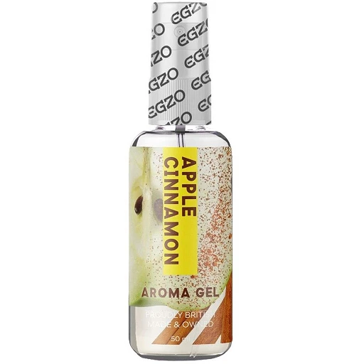 Lubrykant smakowy EGZO Aroma Gel – jabłko z cynamonem, 50 ml