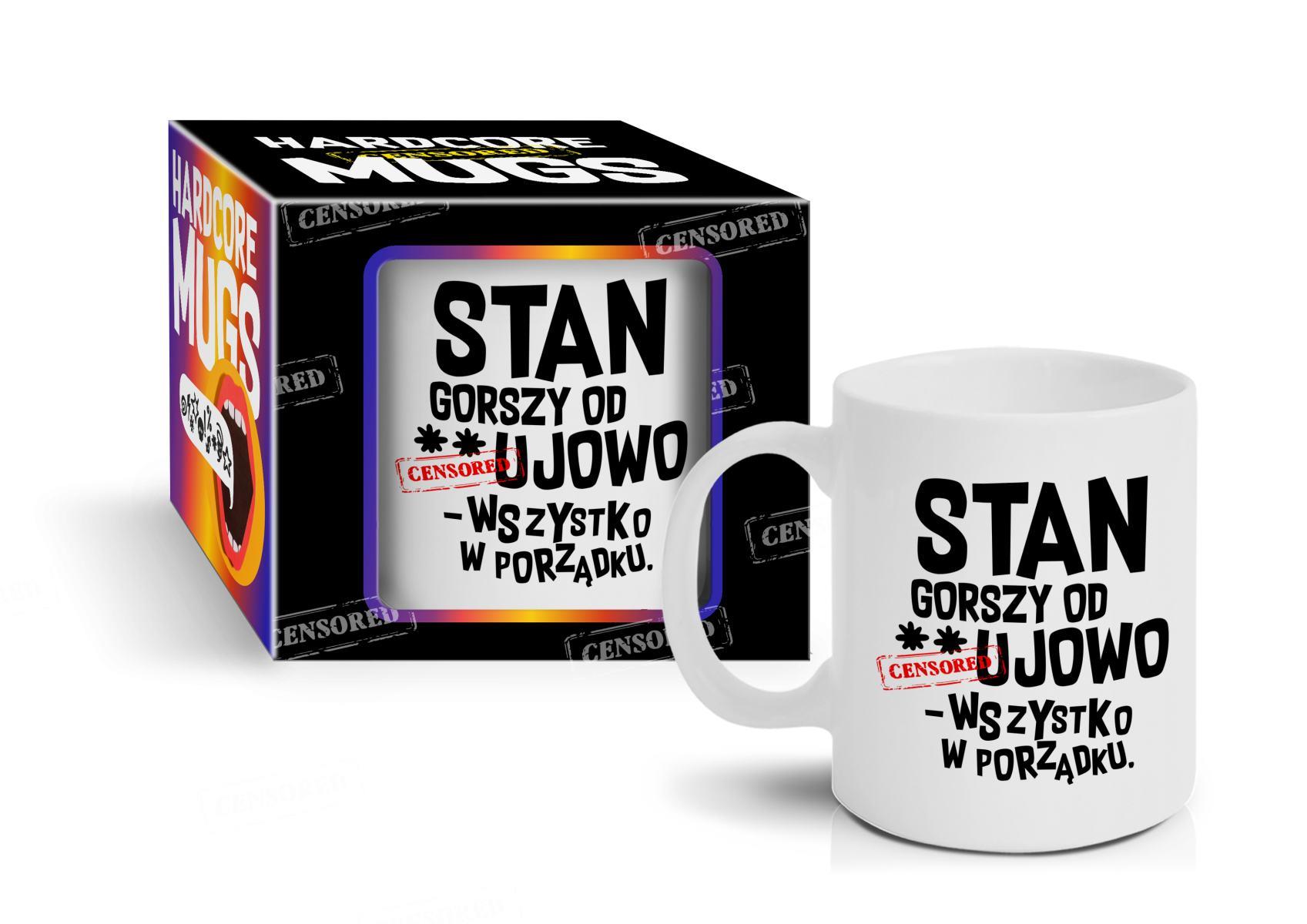 Kubek Boss 300 ml – „Stan gorszy od…ujowo” — zdjęcie 1