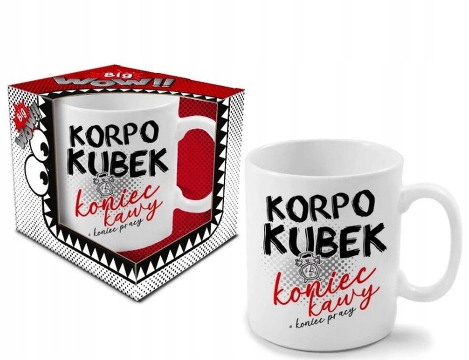 Kubek Big Boss 800 ml – porcelanowy, prezentowy — zdjęcie 1