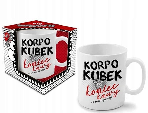 Kubek Big Boss 800 ml – porcelanowy, prezentowy