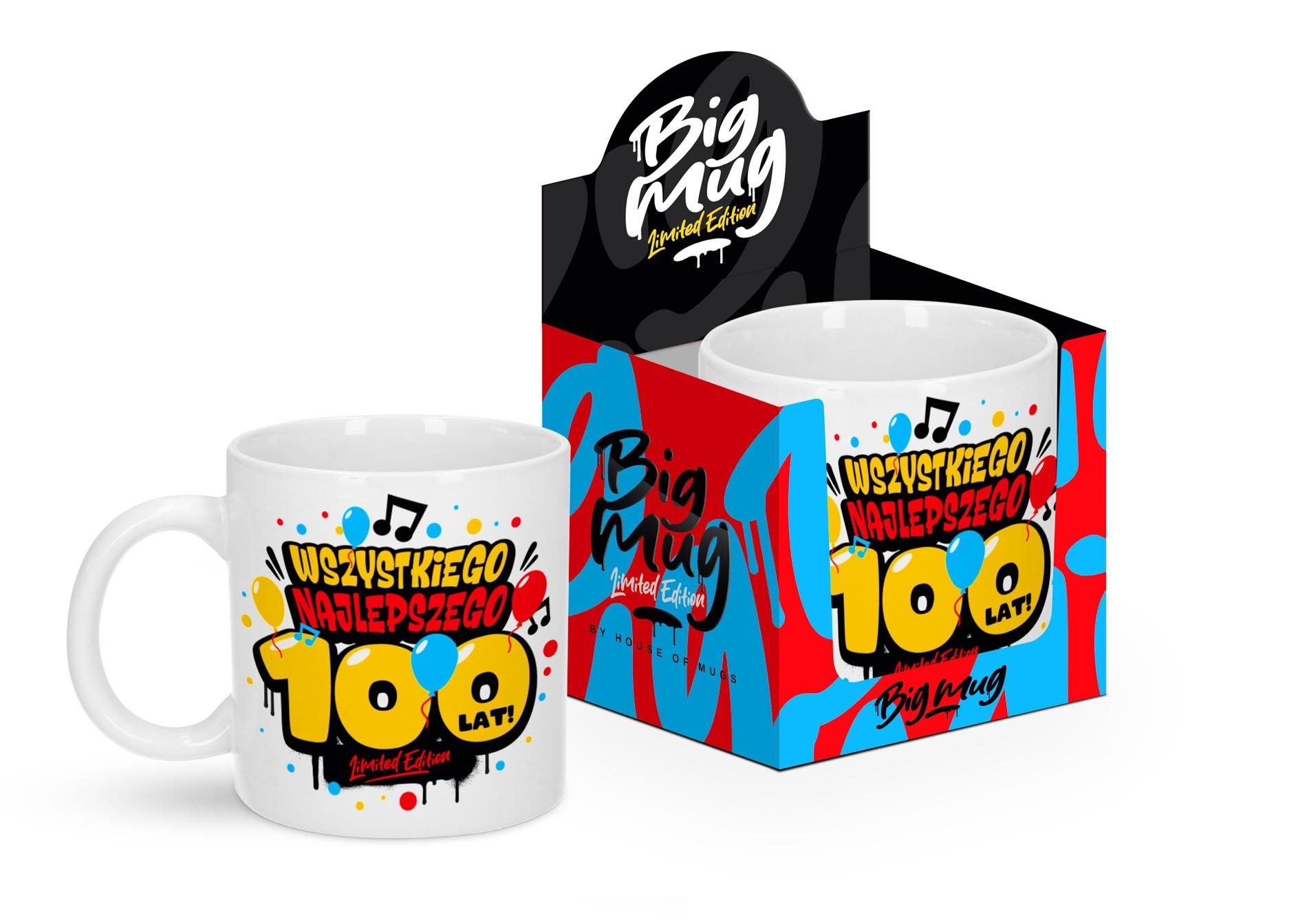 Kubek Big Mug 800 ml – Wszystkiego najlepszego — zdjęcie 1