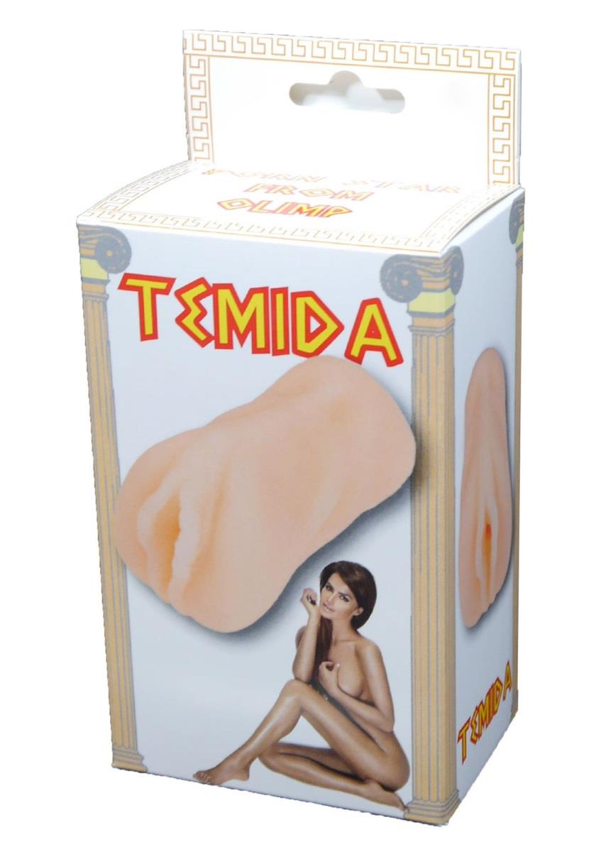 Masturbator Temida – CyberSkin, 12 cm, 225 g — zdjęcie 5