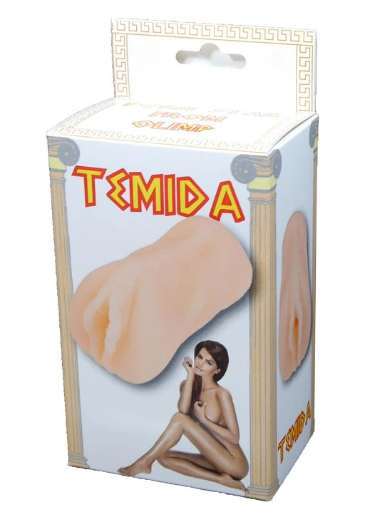 Masturbator Temida – CyberSkin, 12 cm, 225 g — zdjęcie 5