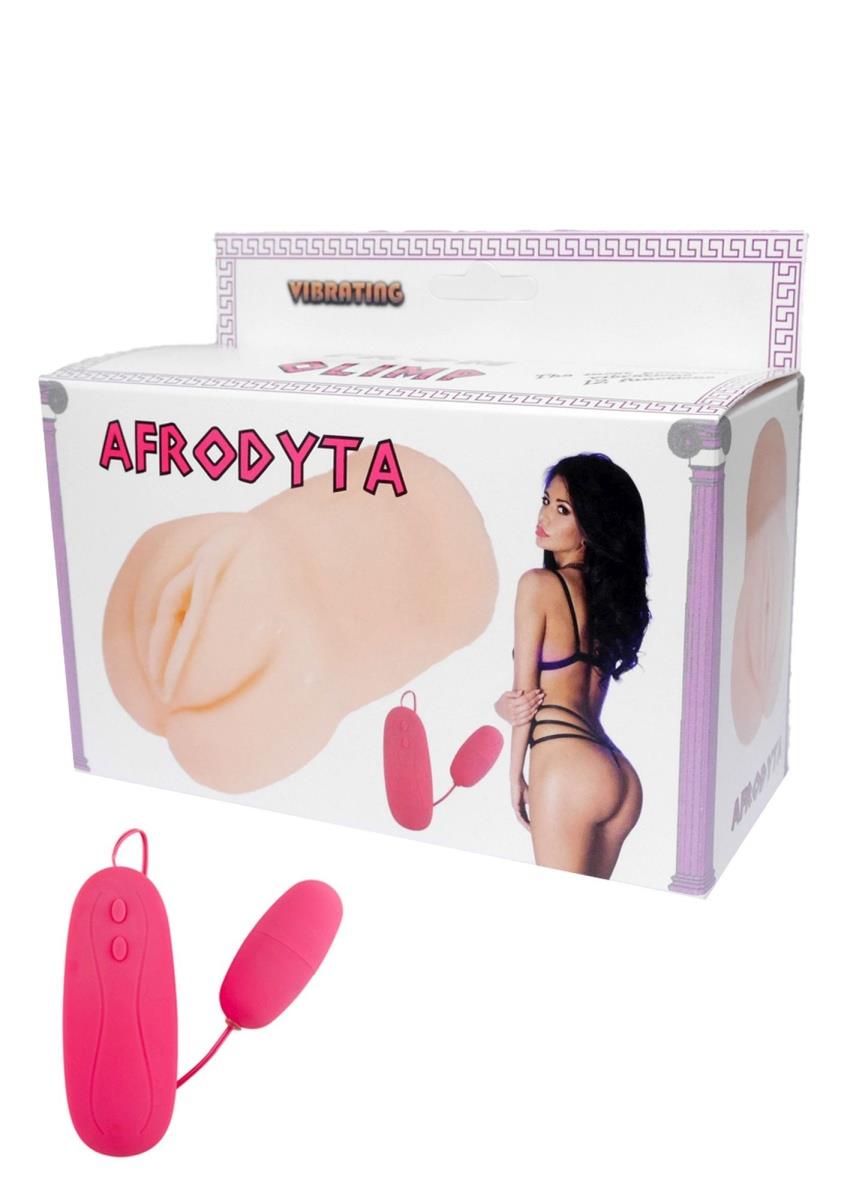 Masturbator Afrodyta – Cyberskin, 15 cm, z jajeczkiem 12 trybów — zdjęcie 4
