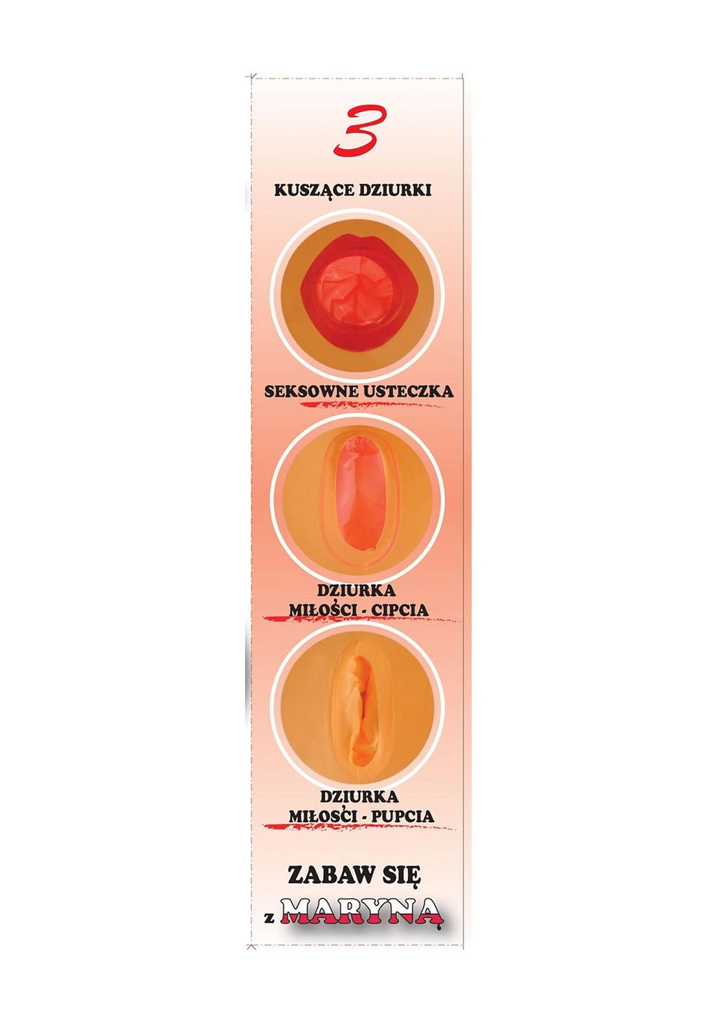Lalka dmuchana Maryna - naturalnej wielkości — zdjęcie 4