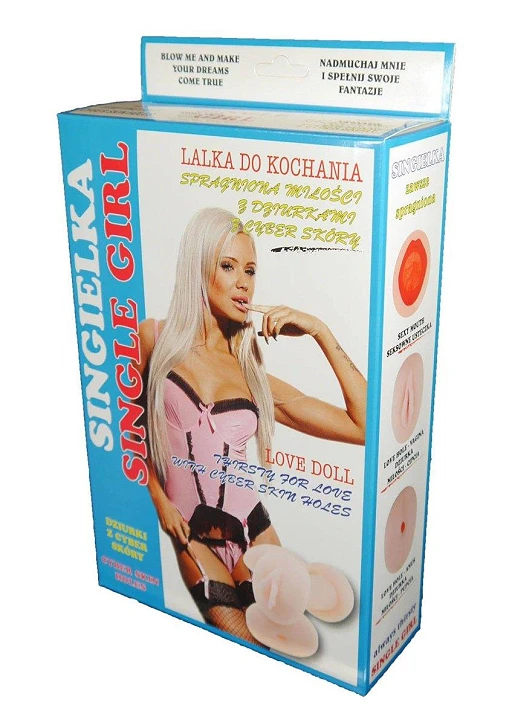 Realistyczna lalka Singielka - nadmuchiwana — zdjęcie 10