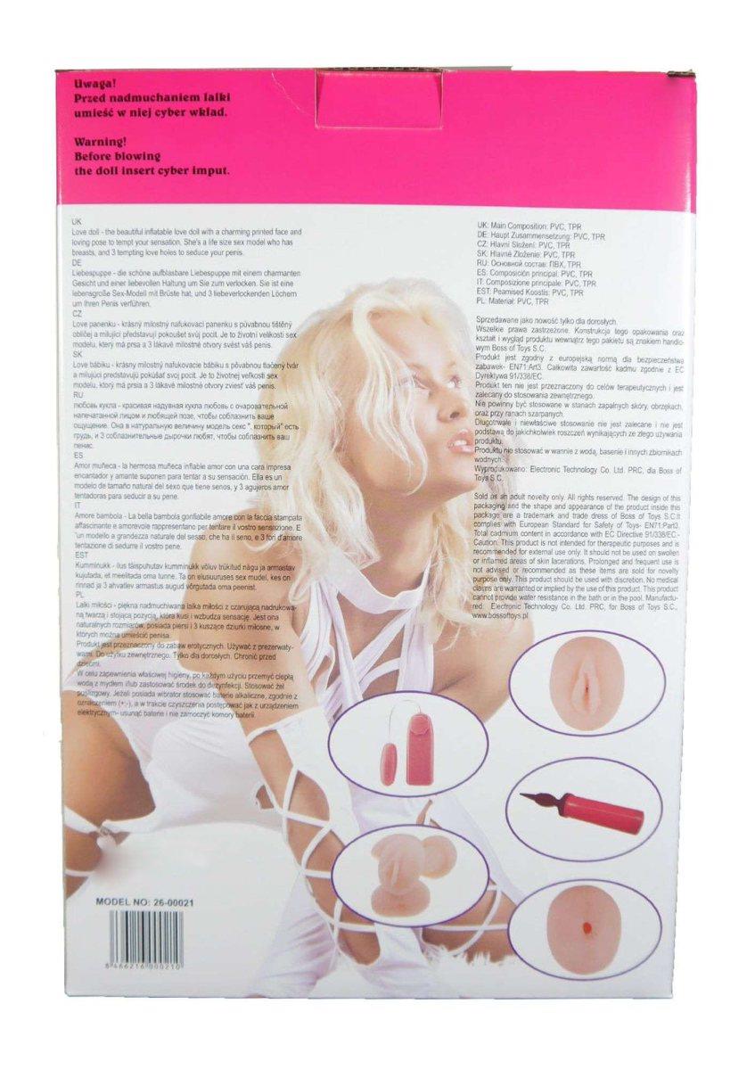 Realistyczna lalka BARBI 3D - nadmuchiwana, naturalnej — zdjęcie 13
