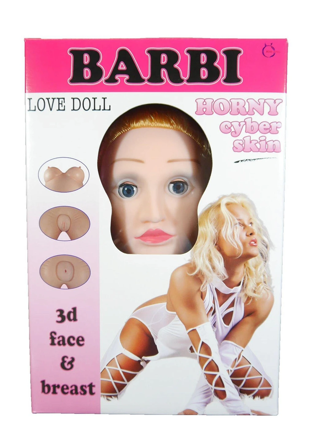 Realistyczna lalka BARBI 3D - nadmuchiwana, naturalnej — zdjęcie 6