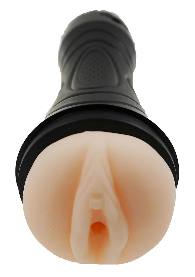 Masturbator latarka CyberSkin – wibracje i tekstura — zdjęcie 1