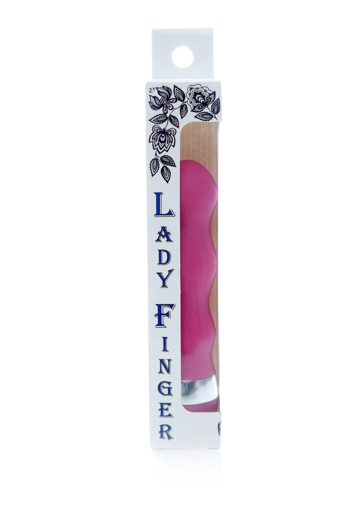 Mini wibrator Lady Finger – ABS, regulowane wibracje — zdjęcie 4