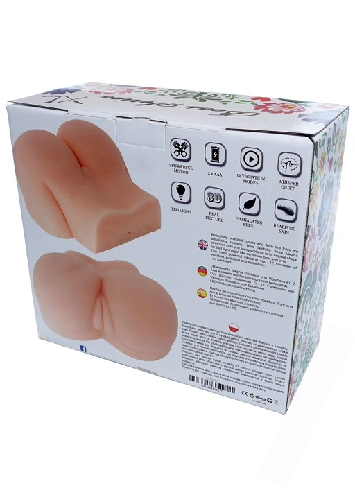 Masturbator XL Life-Sized Pussy & Ass – z wibracją — zdjęcie 11