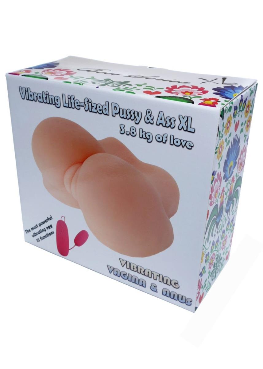 Masturbator XL Life-Sized Pussy & Ass – z wibracją — zdjęcie 10