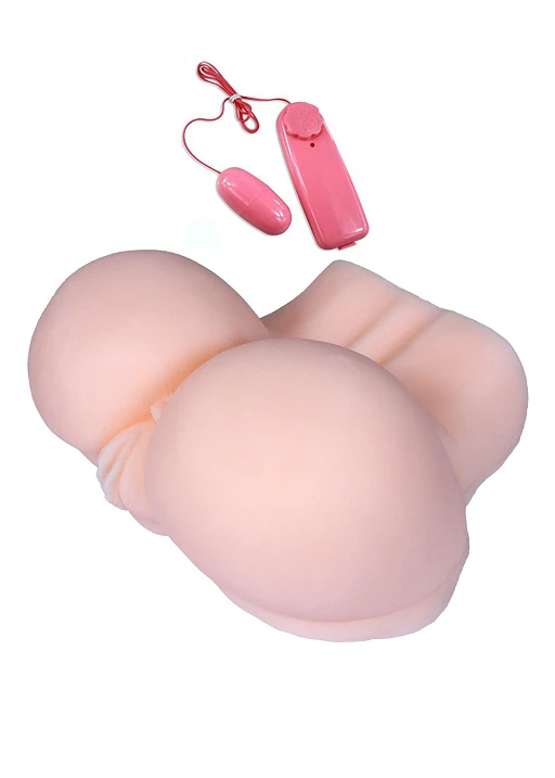 Masturbator wagina i pośladki XXL – wibracyjne jajko