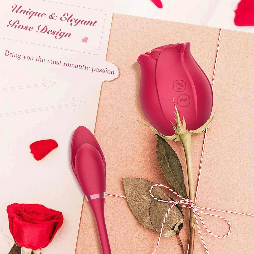 Stymulator łechtaczki Miss Coyness – róża, 10 funkcji — zdjęcie 2