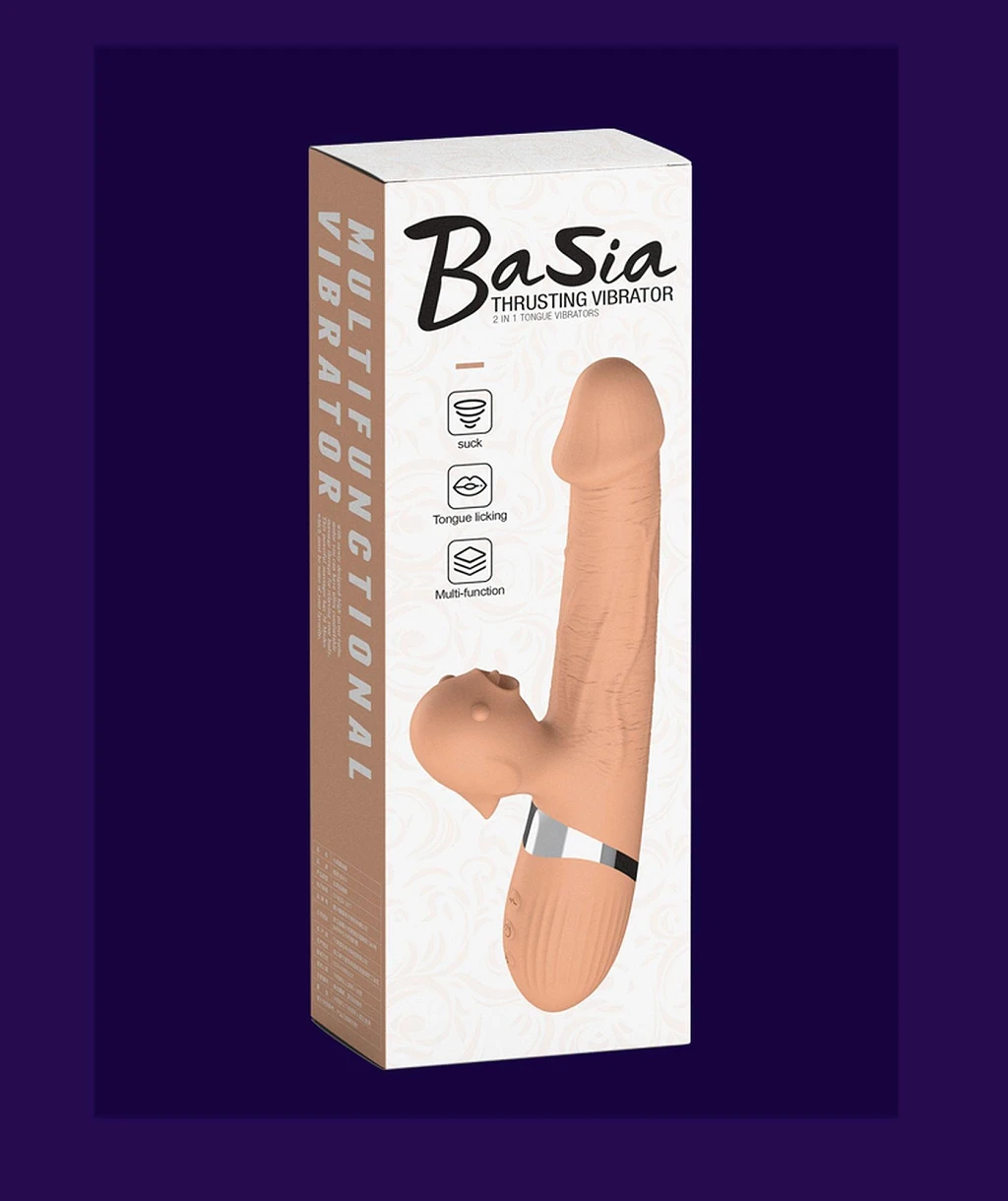 Wibrator króliczek Basia – ruch posuwisty i języczek, USB — zdjęcie 11