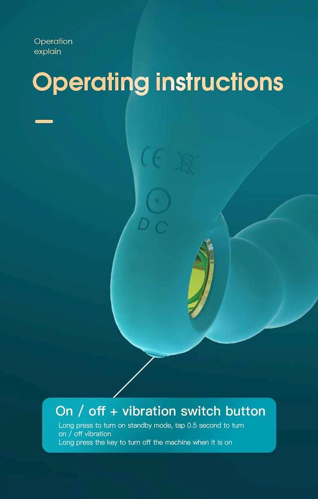 Masażer prostaty Angelo - silikon, USB — zdjęcie 13