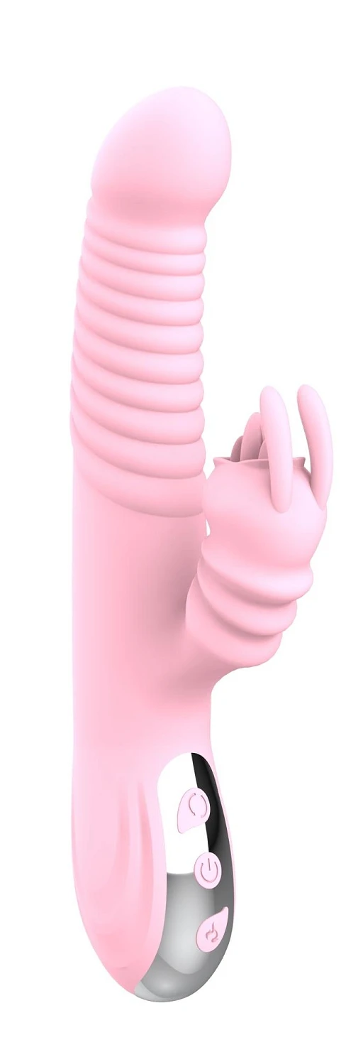 Wibrator Elisa USB – królik z języczkiem, 20 trybów