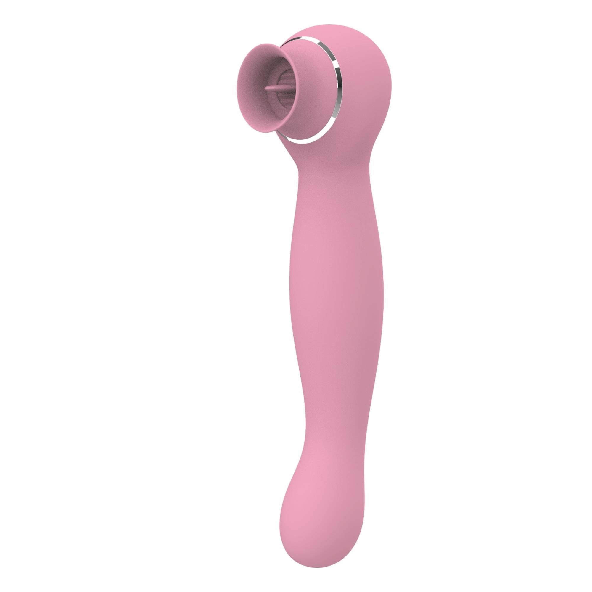 Wibrator łechtaczkowy Lauren USB – 9 trybów, silikon — zdjęcie 1