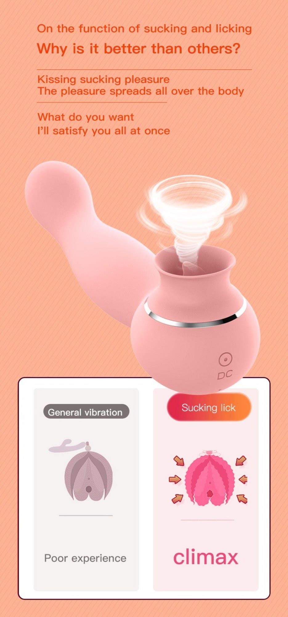 Wibrator łechtaczkowy Lauren USB – 9 trybów, silikon — zdjęcie 5