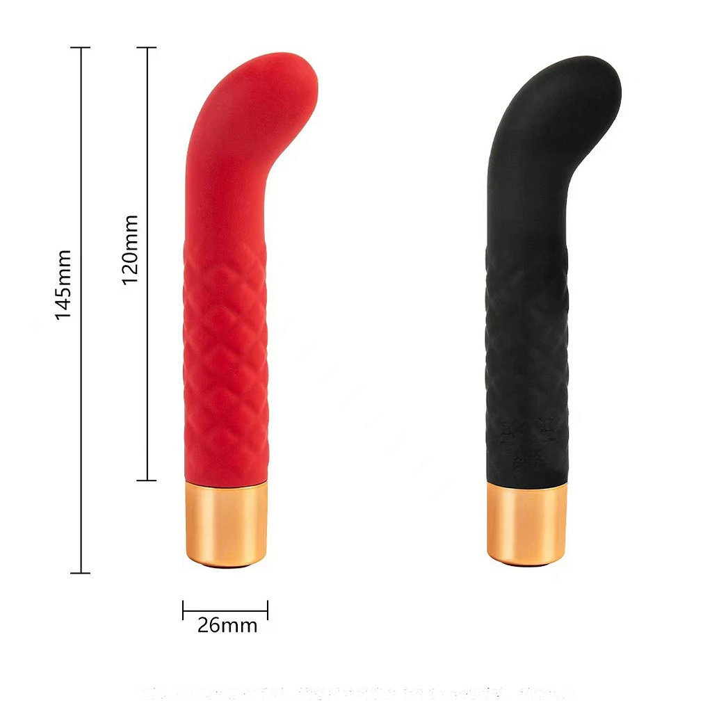 Wibrator punktu G USB – 7 trybów, czerwony — zdjęcie 5