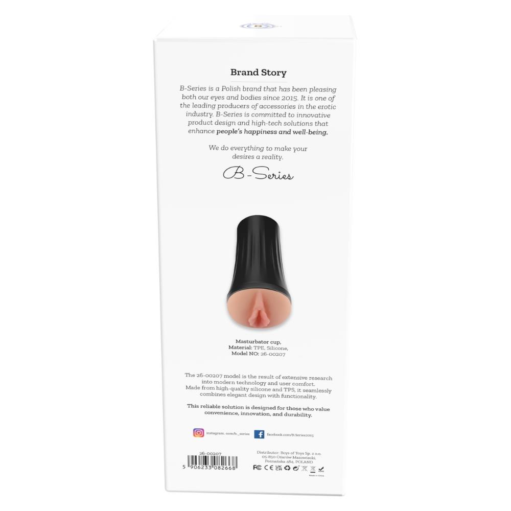 Masturbator cup Silky Touch 26-00207 – TPE i silikon — zdjęcie 5