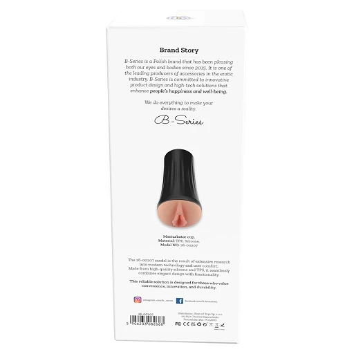 Masturbator cup Silky Touch 26-00207 – TPE i silikon — zdjęcie 5