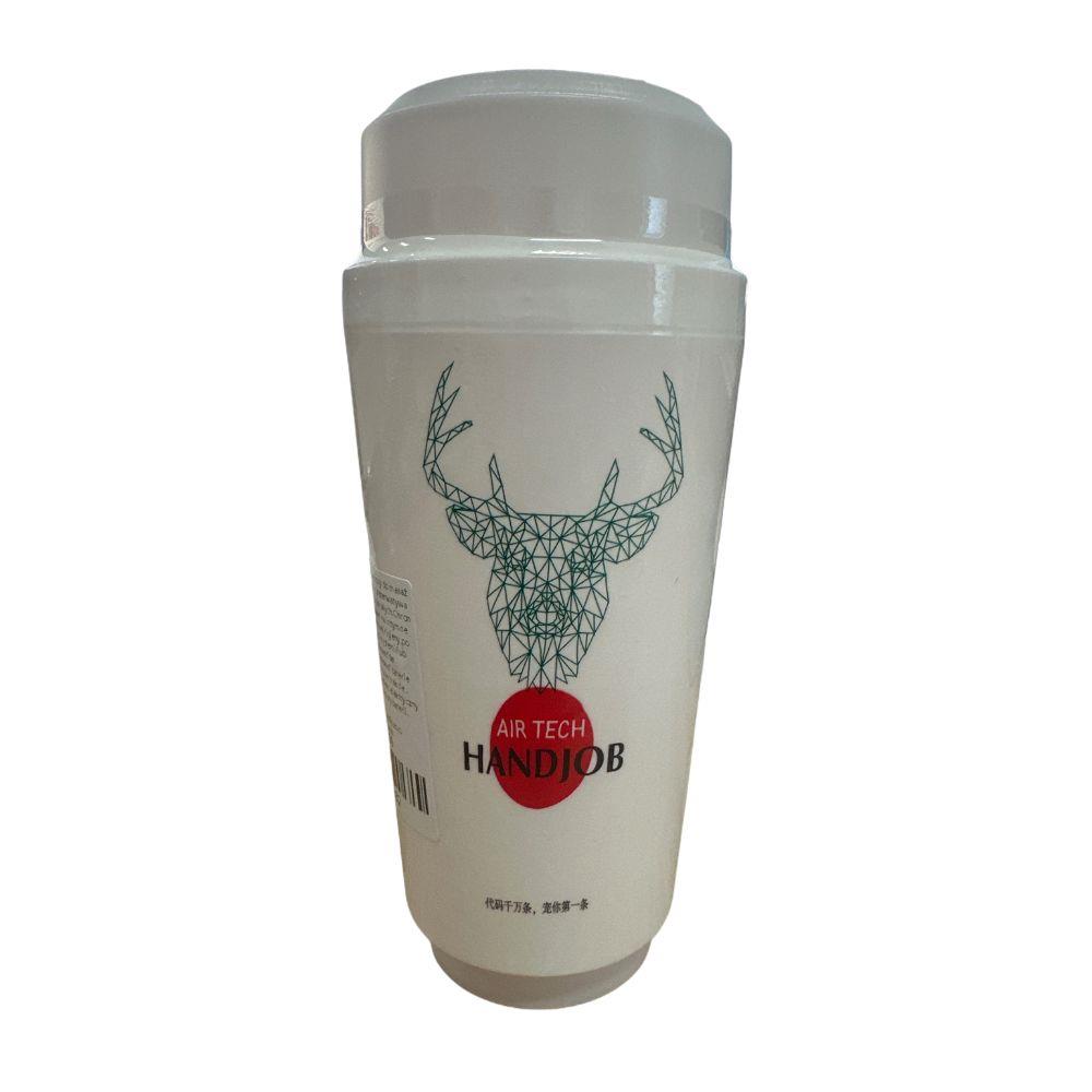 Masturbator AIR TECH HANDJOB – kubek milk tea, wyjmowana wkładka — zdjęcie 1