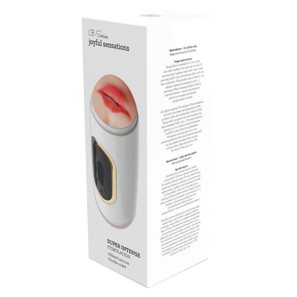 Masturbator Dual Sensation – dwie strefy, 22 cm — zdjęcie 5