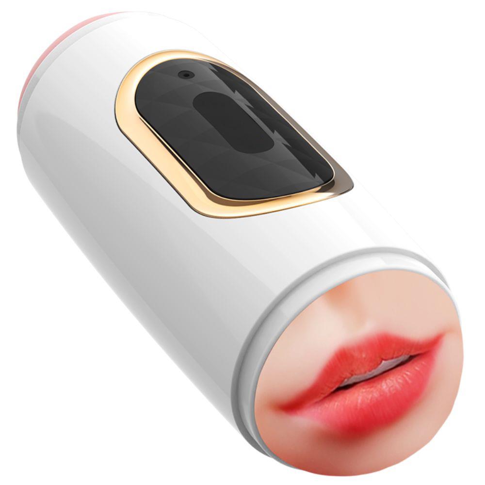 Masturbator Dual Sensation – dwie strefy, 22 cm — zdjęcie 2