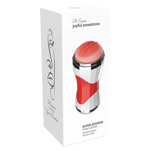 Masturbator Power Grip Cup – silikon i TPE, 21 cm — zdjęcie 4