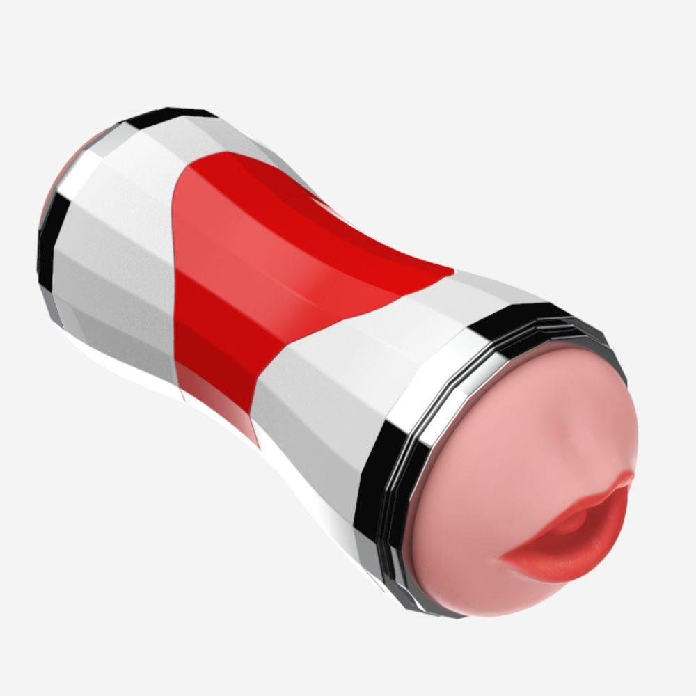 Masturbator Power Grip Cup – silikon i TPE, 21 cm — zdjęcie 2