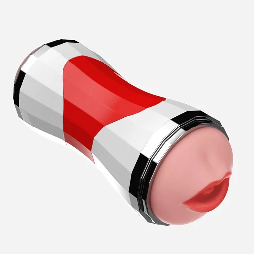 Masturbator Power Grip Cup – silikon i TPE, 21 cm — zdjęcie 2