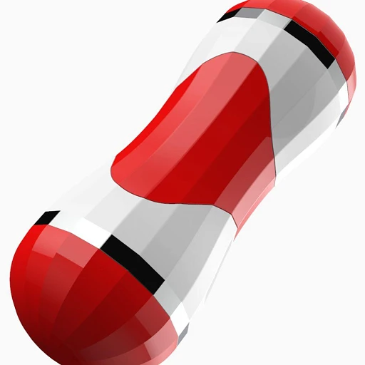 Masturbator Power Grip Cup – silikon i TPE, 21 cm — zdjęcie 3