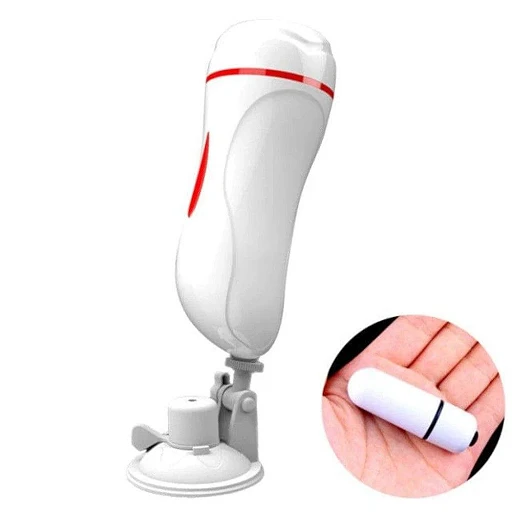 Masturbator Suction Master – wibracje i przyssawka — zdjęcie 4