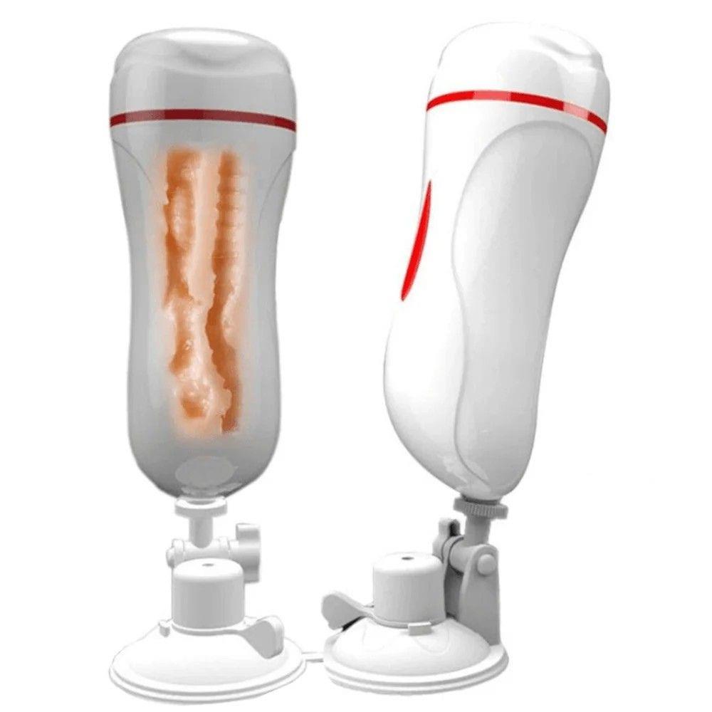 Masturbator Suction Master – wibracje i przyssawka — zdjęcie 3