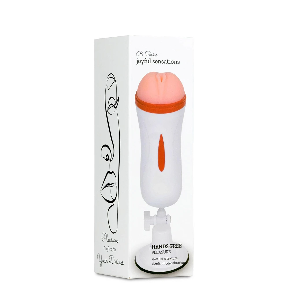Masturbator Suction Master – wibracje i przyssawka — zdjęcie 6